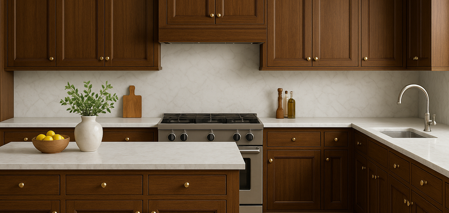 784 Karius Walnut Kitchen Traditional